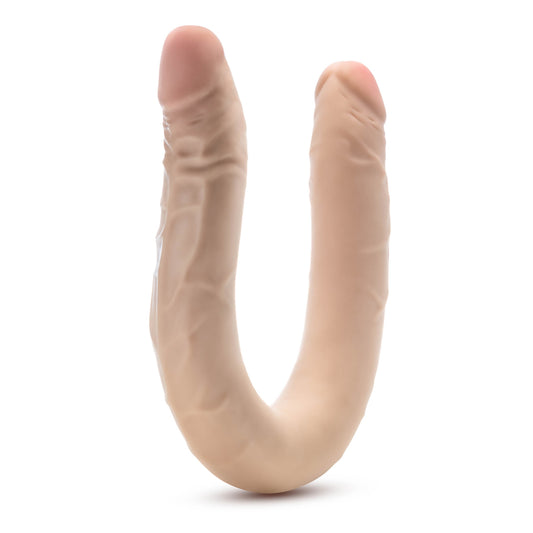 Dr Skin Posable Double Dong 16.5 Inches