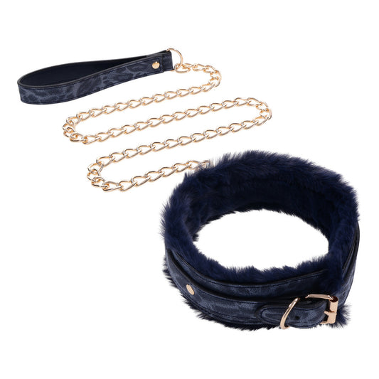 SportSheets Cougar Fur Collar and Leash