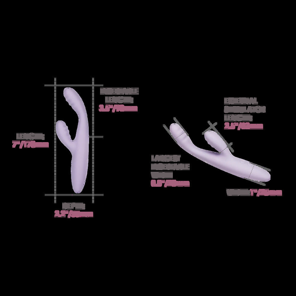 Svakom CICI Slim GSpot Rabbit APP Vibrator