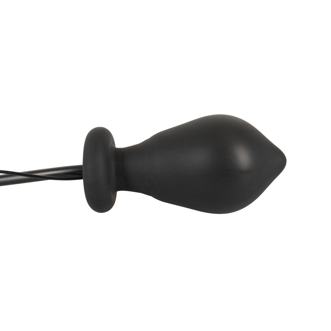 Inflatable And Vibrating Silicone Butt Plug