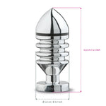 MyStim Hector Helix Large Aluminium Butt Plug