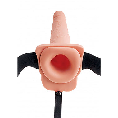 Fetish Fantasy 7.5 Inch Hollow Squirting Strapon