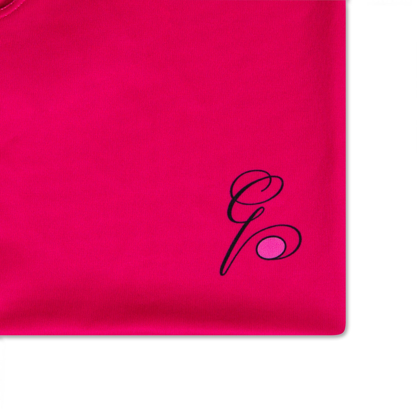 Close up of the Bolero Pink slip showing the high quality finish